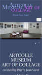 Mobile Screenshot of international.artducollage.com